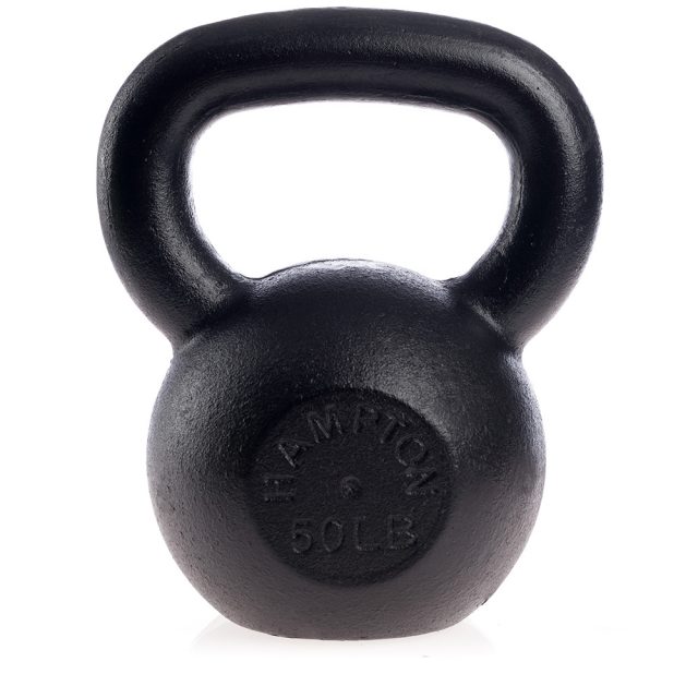 Hampton Kettlebell - Black Powder Coated - Hampton Fitness