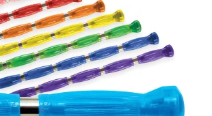 gel bars with a large grip shown in assorted colors