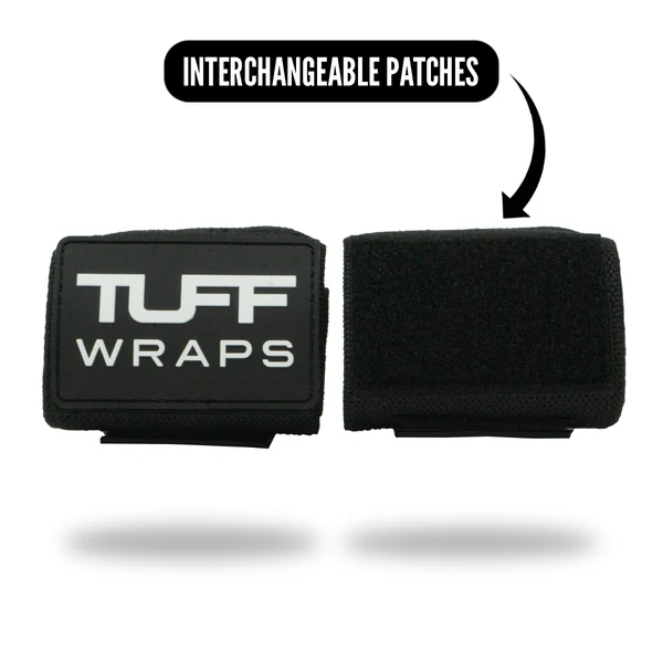 Image of black Villian Tuff Wraps with white lettering