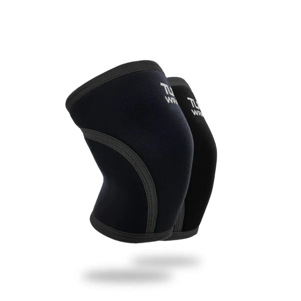 Side view of Tuff Wraps 7mm x-training knee sleeves